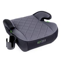 Autokėdutė-paaukštinimas EcoToys I-Size, juoda sp./pilka sp., 125 - 150 cm