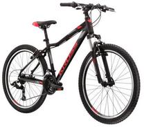 Dviratis kalnų Kross, 27 ", juoda sp./rožinė sp./pilka sp.