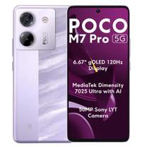 Mobilais telefons Poco M7 Pro, 256 GB, violeta krās.
