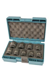 Smūginių galvučių komplektas Makita D-41517, 8 - 24 mm, 1/2", Ø24 mm