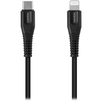 Laidas Canyon CNS-MFIC4B, Apple Lightning/USB-C, 120 cm, juoda sp.