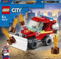 Konstruktorius LEGO City Ugniagesių gelbėtojų sunkvežimis 60279, 87 vnt.