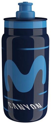 Ūdens pudele Elite Fly Teams, zila krās./zilimelns krās., plastmasa, 0.55 l