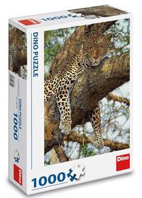 Dėlionė Dino Leopard, 66 cm x 47 cm, 1000 vnt., įvairių spalvų