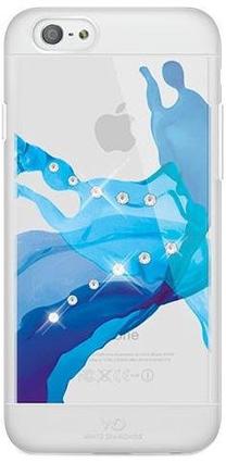 Telefona vāciņš White Diamonds, caurspīdīga krās., Apple
