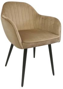 Valgomojo kėdė Mario, matinė, taupe sp., 61 cm x 62 cm x 83 cm