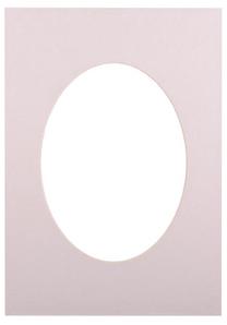 Паспарту Victoria Collection Oval, 29.7 см x 21 см, светло-серый цв.