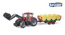 Игрушечные тракторы с аксессуарами Bruder Tractor IH Optum 300 CVX, 1:16, многоцветный