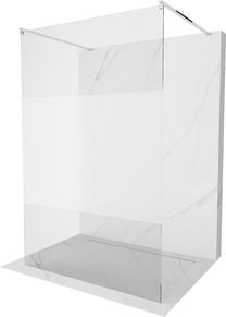 Dušo sienelė Mexen Kioto Walk-In, 110 cm x 200 cm, chromo sp./grafito sp./grūdintas