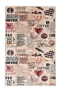 Paklājs Conceptum Hypnose Coffee, daudzkrāsaina, 190 cm x 140 cm