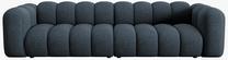 Modulinė sofa Micadoni Lupine Chenille, tamsiai mėlyna sp., 288 x 87 cm x 70 cm
