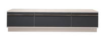 ТВ стол Kalune Design Elite 160-BA, антрацитовый цв./белый цв., 40 см x 160 см x 46 см