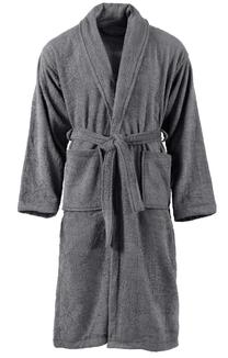Halāts VLX Terry Bathrobe 134599, pelnu krās./pelēka krās., XL