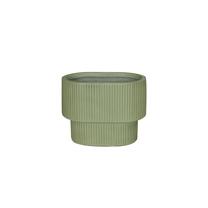 Gėlių vazonas Domoletti LT14754-2S, keramika/molis, 45 cm x 29 cm, Ø 45 cm, žalia sp.