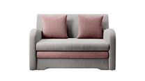 Sofa Ario Nube 3, Nube 24, rožinė sp./pilka sp., 103 x 130 cm x 85 cm