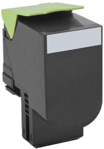 Тонер Lexmark 80C2SKE, черный цв.