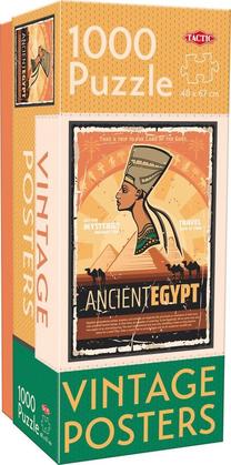 Dėlionė Tactic Vintage Ancient Egypt 495453, 67 cm x 48 cm, 1000 vnt., įvairių spalvų