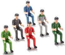 Комплект Siku Farmer Accessories Tractor Drivers 7071, 6 шт., многоцветный