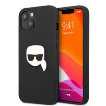 Telefona vāciņš Karl Lagerfeld, melna krās., Apple