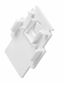 LED profilio galinis dangtelis SLV 1006598, balta sp., IP20