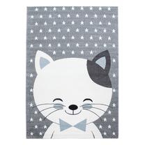 Ковер комнатные Ayyildiz Kids Kitty, белый цв./синий цв./серый цв., 230 см x 160 см