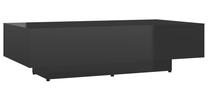 Kavos staliukas VLX, juoda sp., 115 cm x 60 cm x 31 cm