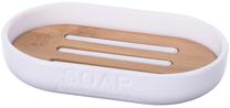Muilinė Soap Tray, ruda sp./balta sp., 13 cm x 8 cm