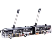 Игрушечный автобус Jokomisiada RC0673, серый цв.