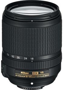 Objektyvas Nikon AF-S DX Nikkor 18-140mm f/3.5-5.6G ED VR Prekė su pažeista pakuote.