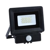 Prožektor liikumisanduriga, seinakinnitus Okko LED-E023ES 20W S, 20 W, 1700 lm, 4000 °K, IP65, must v.