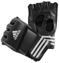 Боксерские перчатки Adidas MMA ADICSG08, белый цв./черный цв., M
