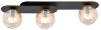 Valgusti lagi Emibig Plaza 3 1120/3, E14, 3 x 10 W, kollane v. / must v., 14 x 14 cm