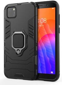 Telefona vāciņš Hurtel, melna krās., Huawei