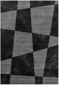 Kilimas vidaus Ayyildiz Base Geometric 2830, juoda sp./pilka sp., 340 cm x 240 cm
