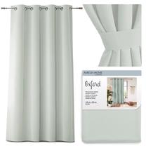 Nakts aizkari Restilo Oxford Eyelets, sudraba krās., 140 cm x 250 cm