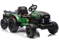 Bērnu elektriskais traktors Lean Cars 28770, zaļa krās.