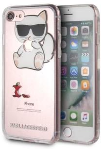 Telefona vāciņš Karl Lagerfeld, caurspīdīga krās., Apple