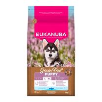 Kuiv koeratoit Eukanuba Puppy & Junior, kalaliha, 3 kg