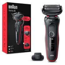 Barzdaskutė Braun Series 6 61-R1200s, li-ion, juoda sp./raudona sp.