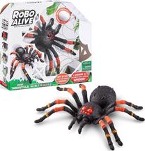 Rotaļu dzīvnieks zirneklis Zuru Robo Alive Giant Tarantula, melna krās.