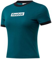 T-krekls, sievietēm Reebok, zaļa krās., m