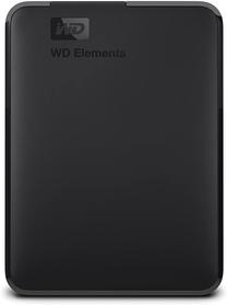 Cietais disks Western Digital WD Elements, HDD, 5 TB, melna krās.