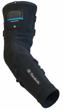 Kompresinis masažuoklis Therabody RecoveryPulse Arm Sleeve S, juoda sp.