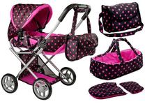 Коляска для кукол Lean Toys Alice 7693