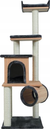 Kačių draskyklė Zolux Bamboo, 61 cm x 61 cm x 164 cm