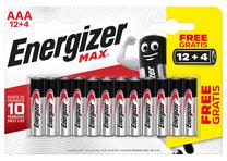 Baterijas Energizer EN2400B12+4MAXn, AAA, 1.5 V