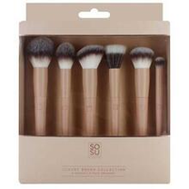 Dekoratīvās kosmētikas otu komplekts SOSU Cosmetics Luxury Brush Collection, 6 gab.