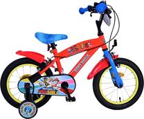 Vaikiškas dviratis, miesto Paw Patrol, mėlyna sp./raudona sp., 14"