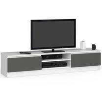 TV staliukas Akord RTV K160, baltas/pilkas, 40 cm x 160 cm x 33 cm