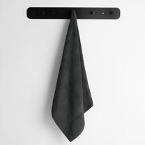 Vannas dvielis Restilo Bamby, pelēka krās., 100 cm x 50 cm